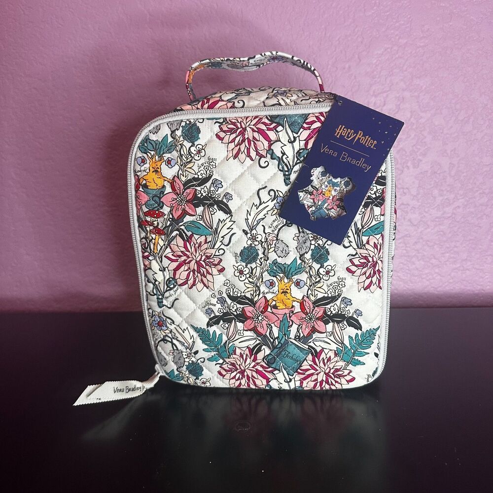 NWT Vera Bradley x Harry Potter Herbology Lunch Bag